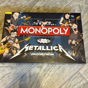 🤘🏻 SUPER RARE METALLICA MONOPOLY 🤘🏻